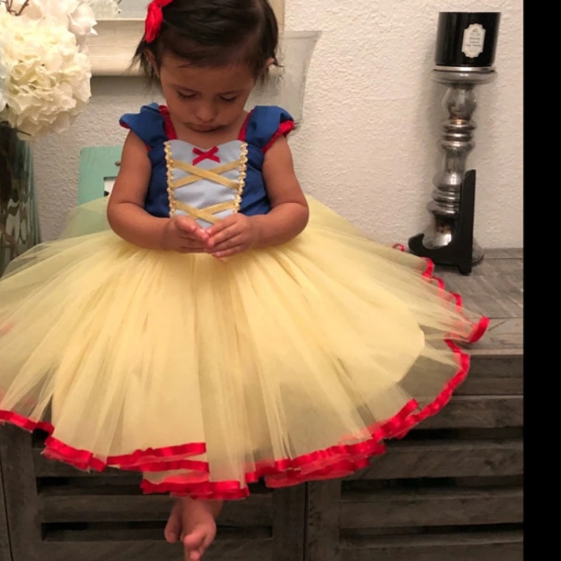 เด็กวัยหัดเดินเด็กชุดวันเกิดปีที่ 1 Carnival Cosplay Kids Princess Costume