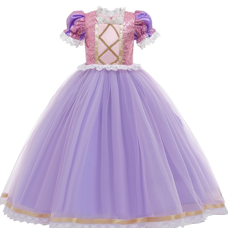 Elsa Sophia Princess Dress Party ตัวละครตัวละครฮัลโลวีนชุดเด็ก