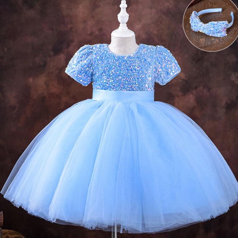 5-9 ปีสาวสาวชุดเลื่อมลูกไม้ tulle งานแต่งงานงานแต่งงาน tutu gown fluffy gown สำหรับเด็กเด็ก