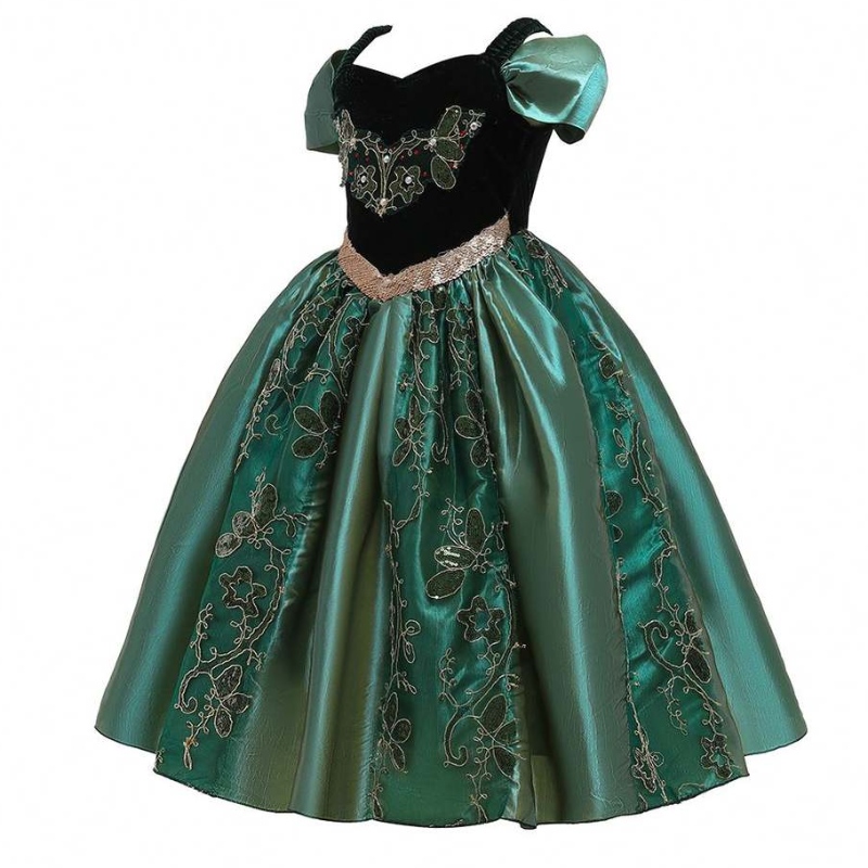Baige 3-8 ปีเด็กสาวสาวชุดเด็กชุดเด็กเสื้อผ้าแฟนซีเด็กปาร์ตี้ Frock