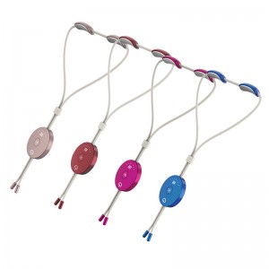 เครื่องนวดคอชีพจรไฟฟ้าแบบพกพาเพื่อบรรเทาอาการปวดนวดคออัจฉริยะพร้อมเครื่องนวดจุดร้อน