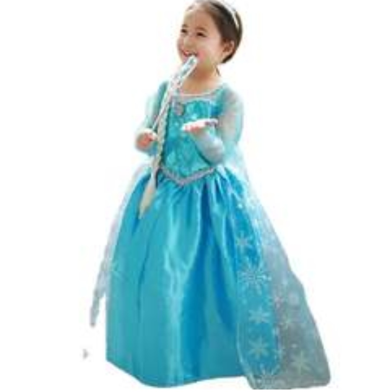 เครื่องแต่งกาย Elsa Anna Frozen Elsa 2 Dress Halloween Girls \\ '