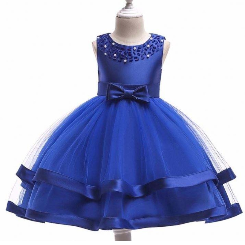 Baige Hot Sales Girl Party Wear Childing Frocks Designs Baby Party Dress L5017