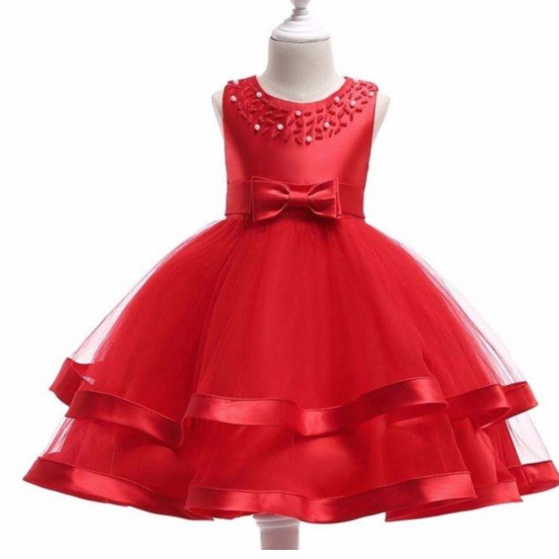 Baige Hot Sales Girl Party Wear Childing Frocks Designs Baby Party Dress L5017