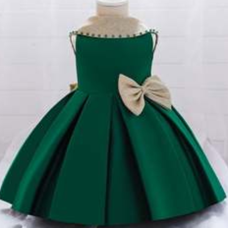Baige Wholesale Golden Chiffon Frocks ออกแบบนัวเนียนัวเนียเด็กเด็กผู้หญิงเจ้าหญิงปาร์ตี้ชุดตูตู