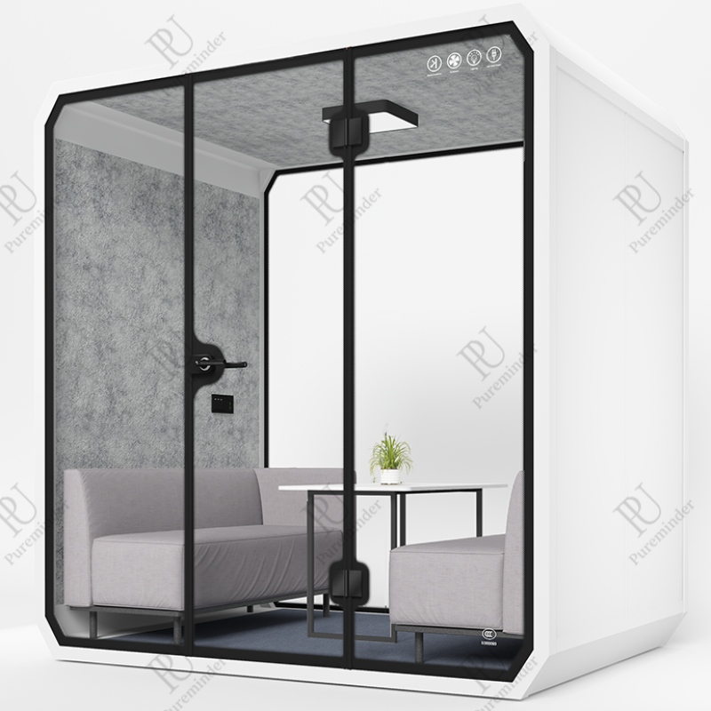 PureMinder L Size Soundproof Booth ความเงียบแบบพกพาส่วนตัวสำหรับการประชุมที่บ้านและสำนักงาน
