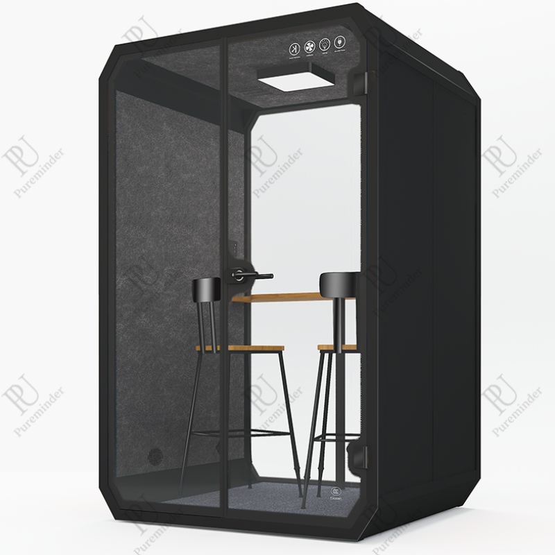 PureMinder M Size Soundproof Booth ความเงียบแบบพกพาส่วนตัวสำหรับการใช้งานกลางแจ้ง