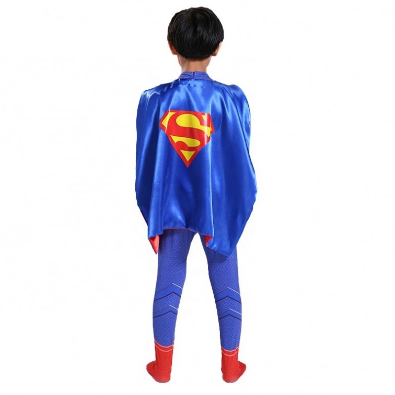 Marvel DC Superhero TV&movie blue&red การ์ตูนตัวเลขแฟนซีชุดคอสเพลย์ชุดรัดรูปชุดนูเมียน