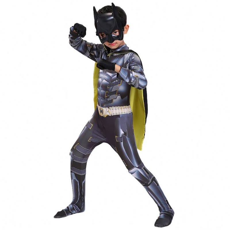 ทีวีสไตล์คลาสสิก&film เด็กผู้ชายแอ็คชั่น Superhero Avenger Halloween Party Man Jumpsuit อะนิเมะชุดคอสเพลย์การ์ตูน