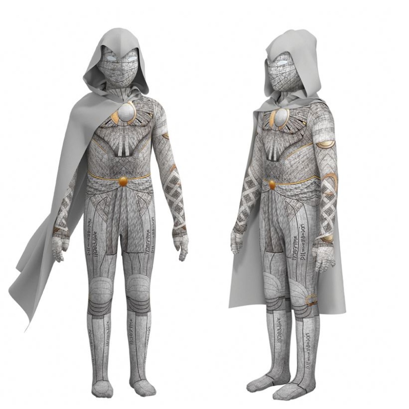 ขายเครื่องแต่งกายฮัลโลวีน Digital Print TV&movie เครื่องแต่งกาย Moon Knight Cossplay เครื่องแต่งกายสำหรับผู้ชาย