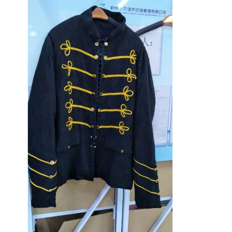 ข้ามพรมแดน 2022 Amazon New Fashion Stand Collar Men \\ S Breasted ต้นฤดูใบไม้ผลิแขนยาวต้นฤดูใบไม้ผลิ