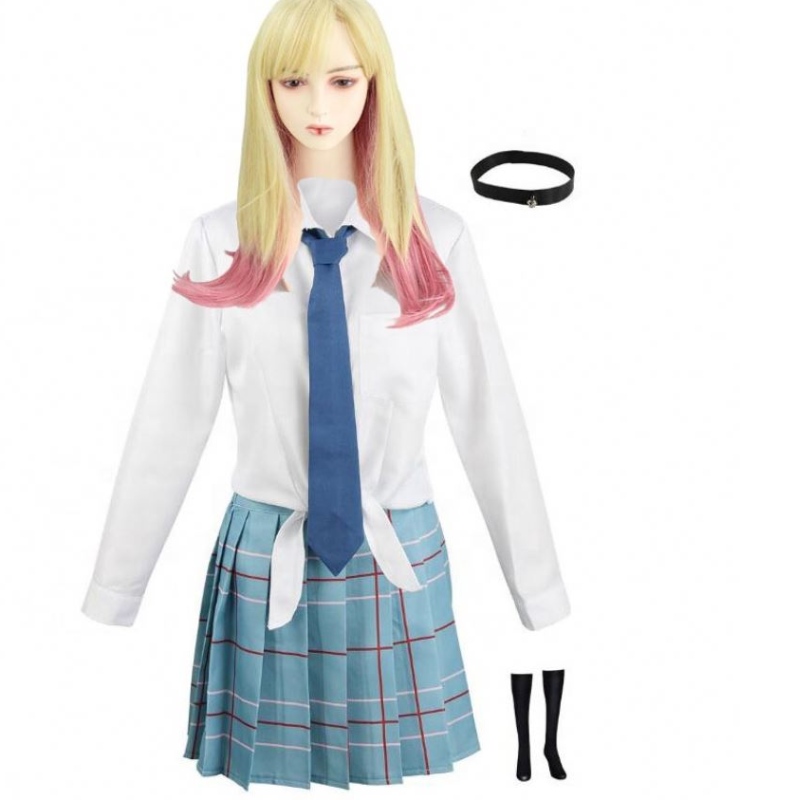Ecowalson Marin Kitagawa คอสเพลย์แต่งตัวของฉันที่รักเครื่องแต่งกายโรงเรียน JK ชุดกระโปรงชุด Halloween Carnival