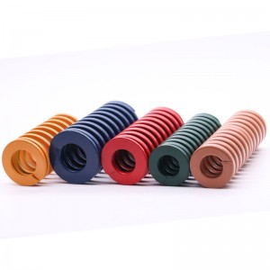 65mn โลหะผสมเหล็กแม่พิมพ์สปริงสปริงสปริงสปริงสปริงสปริงฮาร์ดแวร์บัฟเฟอร์การประมวลผลสปริงสี่เหลี่ยมผืนผ้า