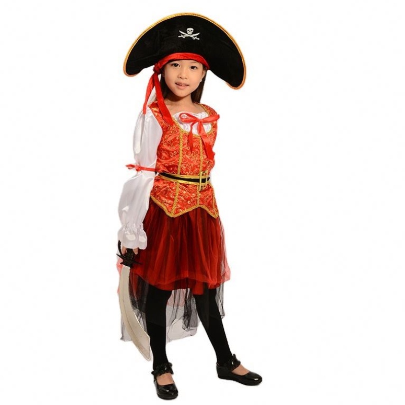 2022 Girl Kid บทบาทเล่นชุด Pirates of the Caribbean ชุด HCVM-006