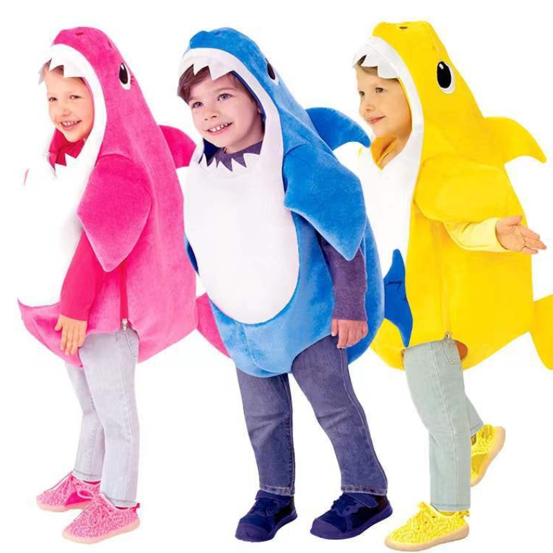 2021 คอสเพลย์น่ารัก Animal Blue Shake Kids Performance Performance เครื่องแต่งกาย