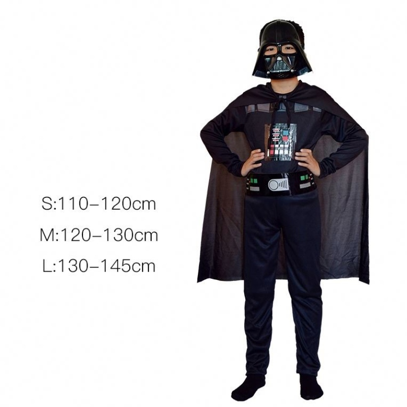 Trooper Skywalker คอสเพลย์เครื่องแต่งกายเด็กเด็กชายฮัลโลวีนคาร์นิวัลปาร์ตี้เสื้อผ้าเคปหน้ากาก