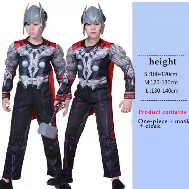 ขายส่งเด็ก ๆ การแสดงเสื้อผ้า Halloween Carnival Party Cossplay เครื่องแต่งกายแขนยาว Jumpsuits Tights Tights