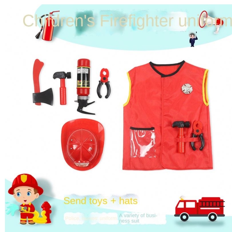 เด็กแพทย์เครื่องแบบคอสเพลย์เด็ก/firefighter/pilot วิศวกร/cook/nurse คอสเพลย์เครื่องแต่งกาย
