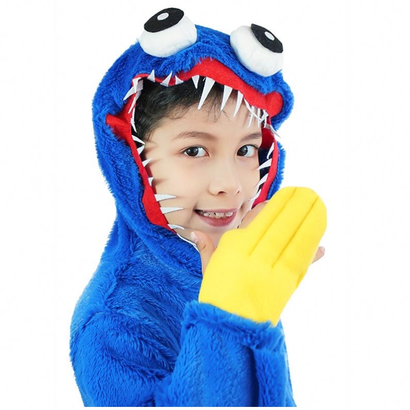 Wuggy costume poppy เกมเล่นตัวละครตัวละคร jumpsuit สยองขวัญที่น่ากลัวของขวัญนุ่มสำหรับเด็ก Carnival ปาร์ตี้คอสเพลย์เสื้อผ้า