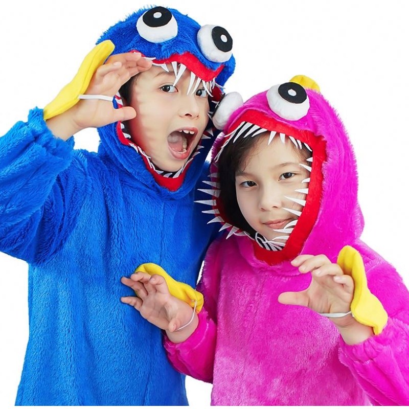 Wuggy costume poppy เกมเล่นตัวละครตัวละคร jumpsuit สยองขวัญที่น่ากลัวของขวัญนุ่มสำหรับเด็ก Carnival ปาร์ตี้คอสเพลย์เสื้อผ้า