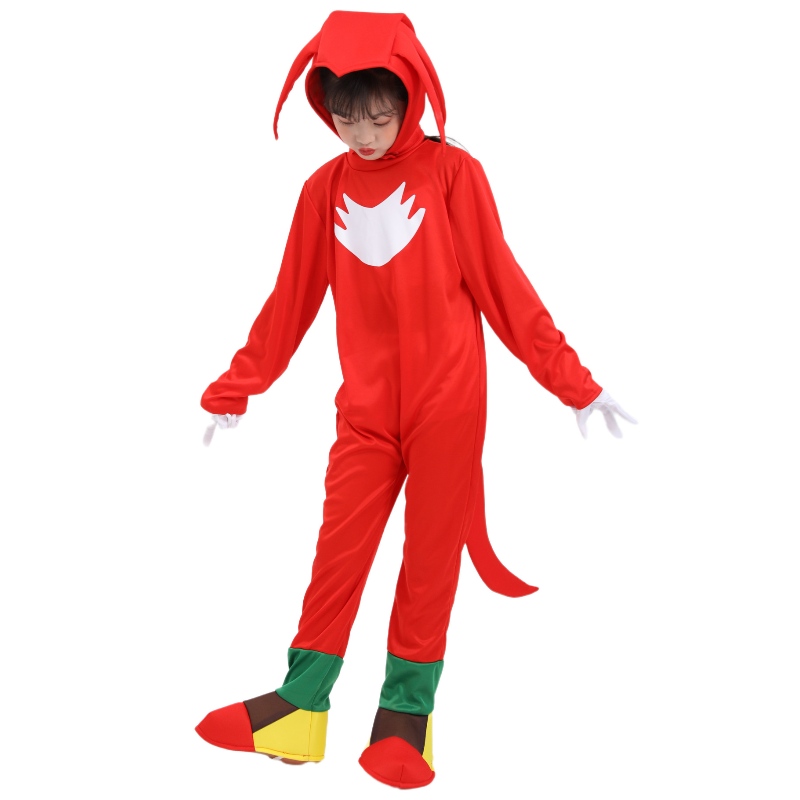 เครื่องแต่งกายการแสดงบนเวทีสำหรับเด็กเครื่องแต่งกาย Sonic Sonic Halloween สำหรับเด็ก