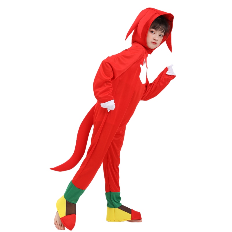 เครื่องแต่งกายการแสดงบนเวทีสำหรับเด็กเครื่องแต่งกาย Sonic Sonic Halloween สำหรับเด็ก