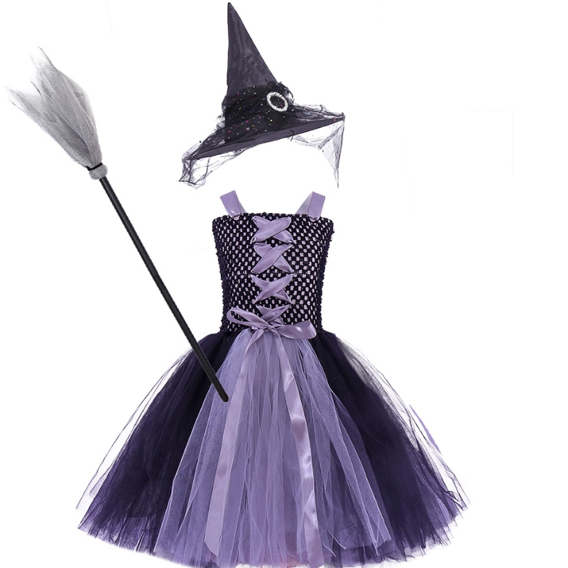 Amazon Hot Seller Novelties Child \\ s Classic Witch Actume และหมวก X-XXL