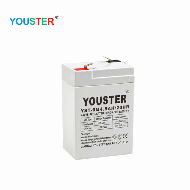 Hot Sale UPS Solar lead acid แบตเตอรี่ 6V 4.5AH แบตเตอรี่ตะกั่วแบตเตอรี่แบบชาร์จไฟได้