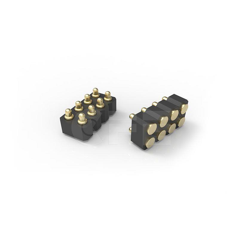 2.54 มม. pitch Smt/smd pogo pin connector