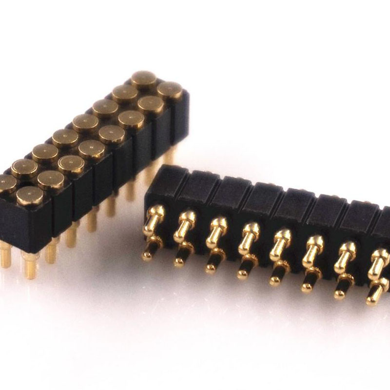 2.54 มม. pitch Smt/smd pogo pin connector