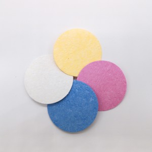 โฟมล้างหน้าโฟมล้างหน้าบีบอัดเซลลูโลส