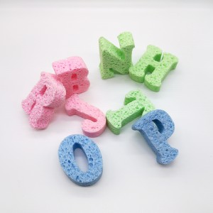 ชุดฟองน้ำอาบน้ําธรรมชาติเด็กฟองน้ำเซลลูโลสร่างกายนวดน้ําทะเลธรรมชาติฟองน้ำขัดผิว