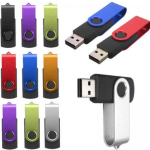 ใหม่เปิดตัว USB ปากกาไดรฟ์ 4GB 8-16 Gb 32 Gb สีหมุน USB ดิสก์ขนาดเล็ก USB แฟลชไดรฟ์