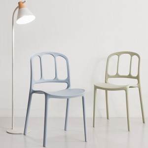 เก้าอี้กาแฟกลางแจ้งที่ทันสมัยเก้าอี้ร้านอาหารเก้าอี้พลาสติกคุณภาพสูง