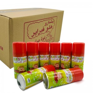 การตกแต่งงานปาร์ตี้ร้อนสเปรย์หิมะสีขาว