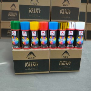 สีสเปรย์พ่นสีละอองสีแห้งสีแห้ง