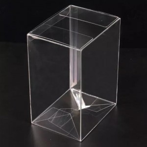 กล่องป้องกันการพับสัตว์เลี้ยงโปร่งใส