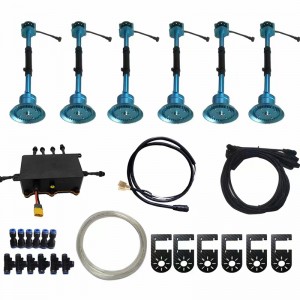 dji t20.t30.t10.t16.t40 หัวฉีดพัดลมดูดอากาศสำหรับอากาศยานไร้คนขับ