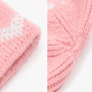 หมวกถักนิตติ้งเส้นด้ายสะท้อน