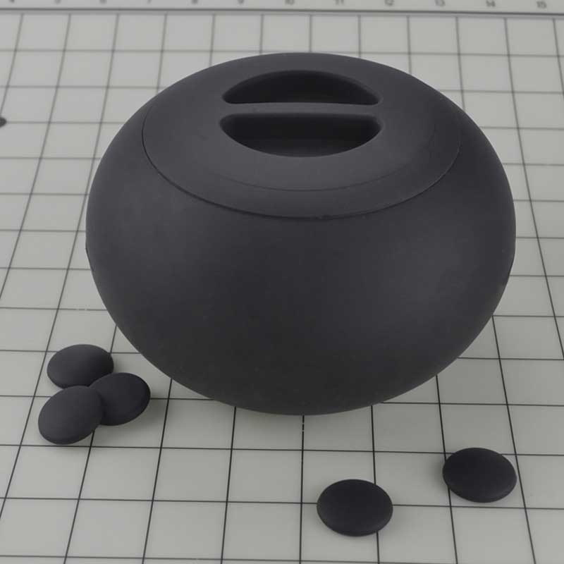 Silicone Weiqi Board Weiqi Game Stones ชิ้นส่วนของเล่นการศึกษา