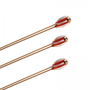 การวัดอุณหภูมิอุณหภูมิเทอร์มิสเตอร์เคลือบกระจกเคลือบกระจก MF51 NTC เทอร์มอน