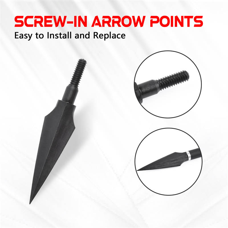 Elongarrow 125grain Archery Arrowhead Broadhead สำหรับ Carbon Arrow