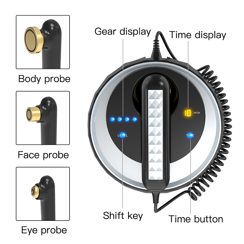 RF ความถี่คลื่นวิทยุใบหน้าและเครื่องกระชับผิวหนังร่างกายลดริ้วรอย, สิว, ถุงตาบวม, การยกผิวหนัง, ปรับปรุงผิวหนังความยืดหยุ่นมืออาชีพบ้าน RF การดูแลผิวอุปกรณ์ต่อต้านริ้วรอย - เอฟเฟกต์ร้านเสริมสวย