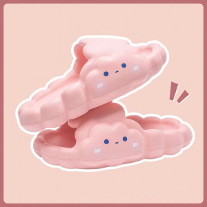 2022 ฤดูใบไม้ผลิฤดูร้อนเบาะ unisex ในร่มบ้านกลางแจ้งหาดนุ่มน่ารักน่ารักรองเท้าแตะหนาแพลตฟอร์มสไลด์สไลด์สไลด์