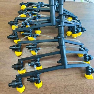 หัวฉีดความกดดันของการเกษตร UAV รุ่นใหม่ได้รับการออนไลน์ด้วยเอฟเฟกต์ที่ดี