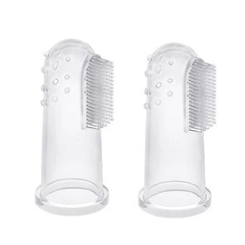 Soft Bristle Silicone Kids Baby Tooth Tooth Care Finger แปรงสีฟัน