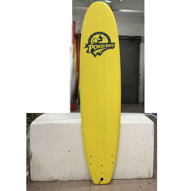 กระดานโต้คลื่นขนาด 8ft Heat Soft Top ที่กำหนดเองสำหรับผู้เริ่มต้น Softboards สำหรับขาย