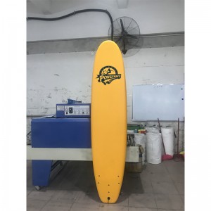 กระดานโต้คลื่นขนาด 8ft Heat Soft Top ที่กำหนดเองสำหรับผู้เริ่มต้น Softboards สำหรับขาย