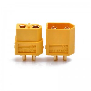10 คู่ Amass XT60 XT-60U MALE BULLET BULLET PLUG ในตัวเชื่อมต่อ 2 มม. สำหรับ RC quadcopter Li-On แบตเตอรี่คุณภาพสูง