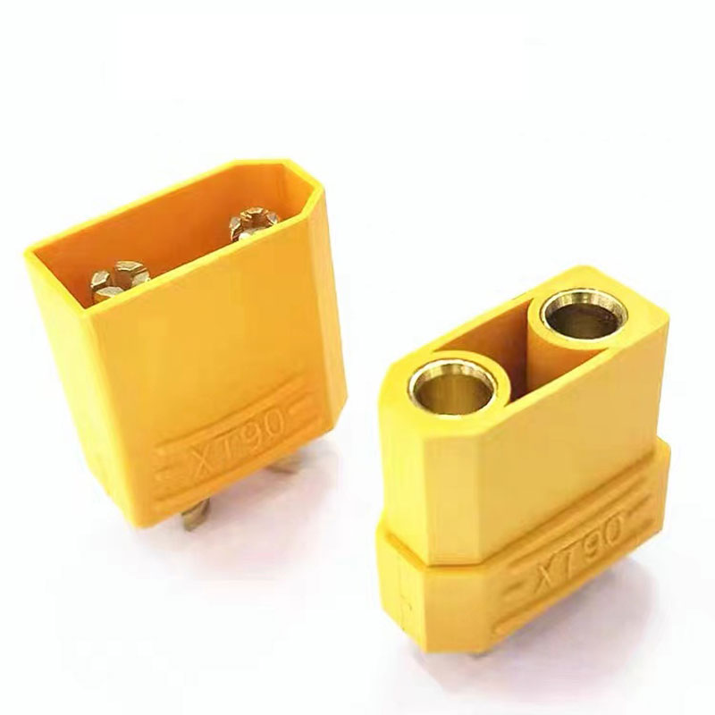 10 คู่ Amass XT90 XT-90U MALE BULLET BULLET Connector 3mm สำหรับ RC quadcopter li-on แบตเตอรี่คุณภาพสูง